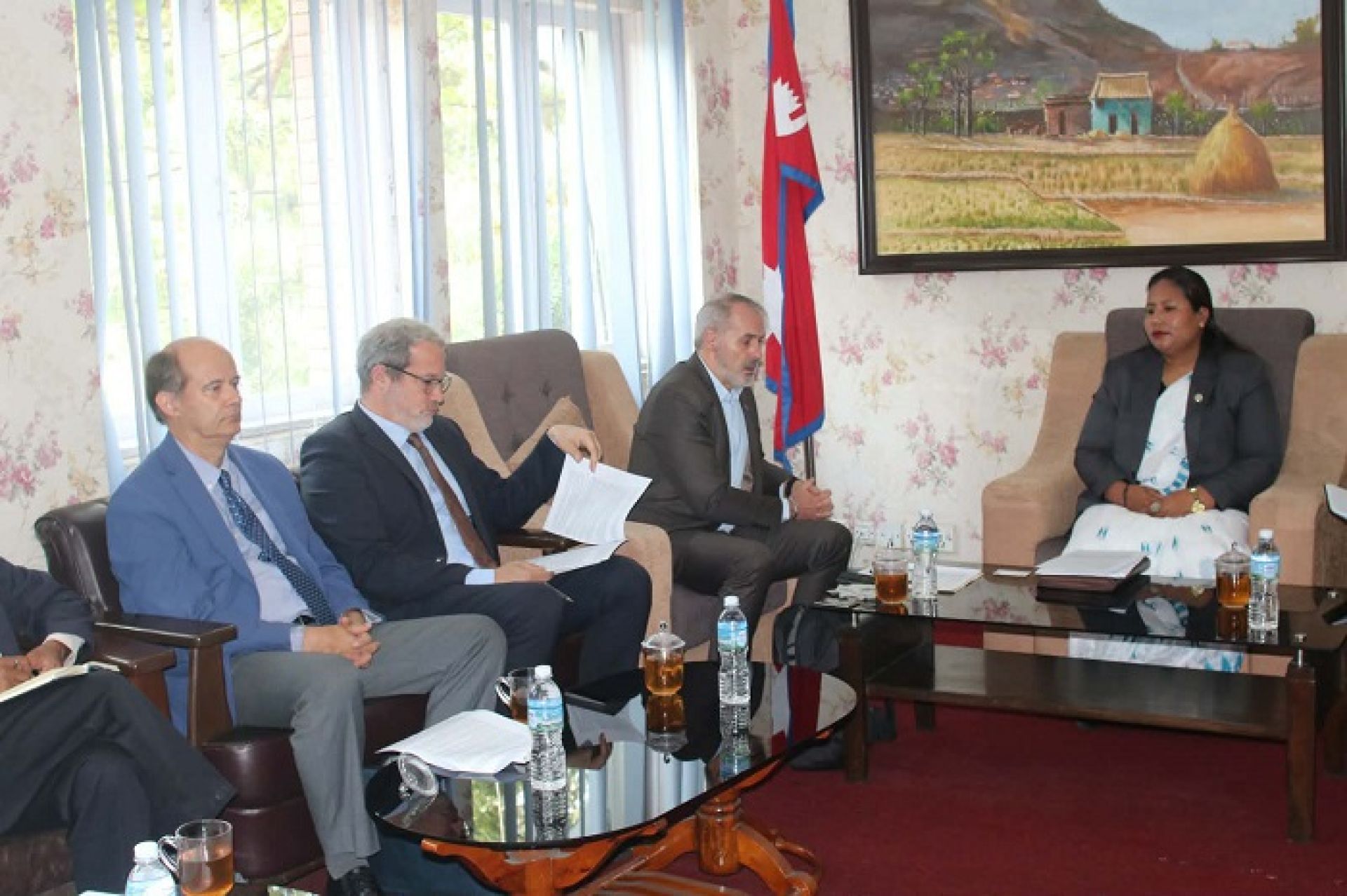 कृषि क्षेत्रमा लगानी विस्तारमा एडीबीसँग सहकार्य सुदृढ गर्ने मन्त्री चौधरीको प्रतिबद्धता